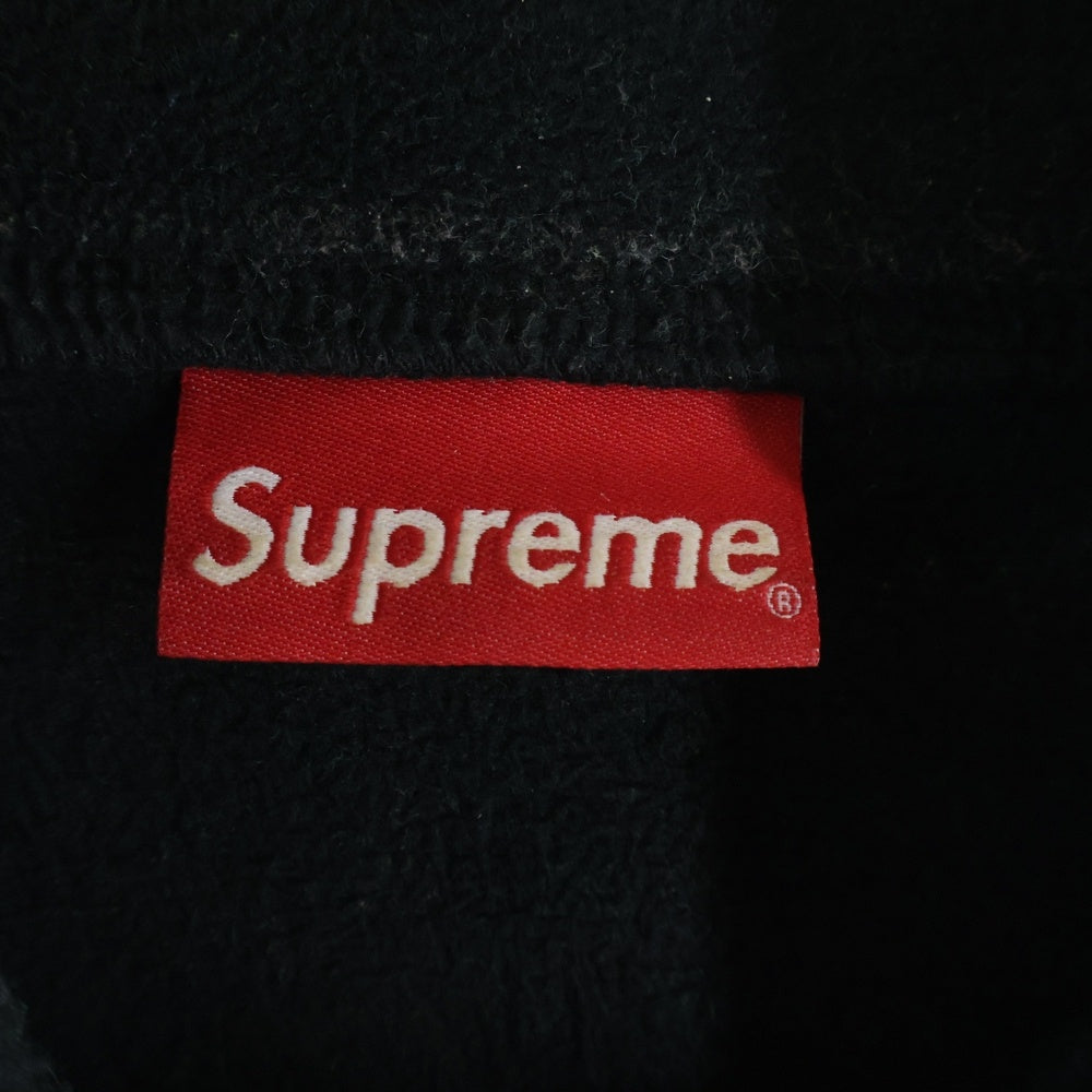 SUPREME(シュプリーム) 22AW Polartec Zip Jacket ポーラーテック ジップアップ フリース ジャケット ブラック