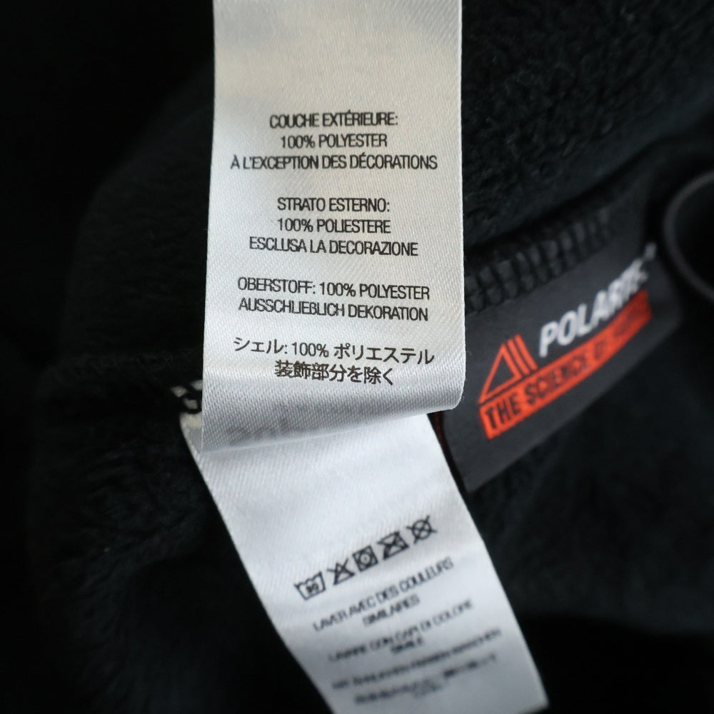 SUPREME(シュプリーム) 22AW Polartec Zip Jacket ポーラーテック ジップアップ フリース ジャケット ブラック
