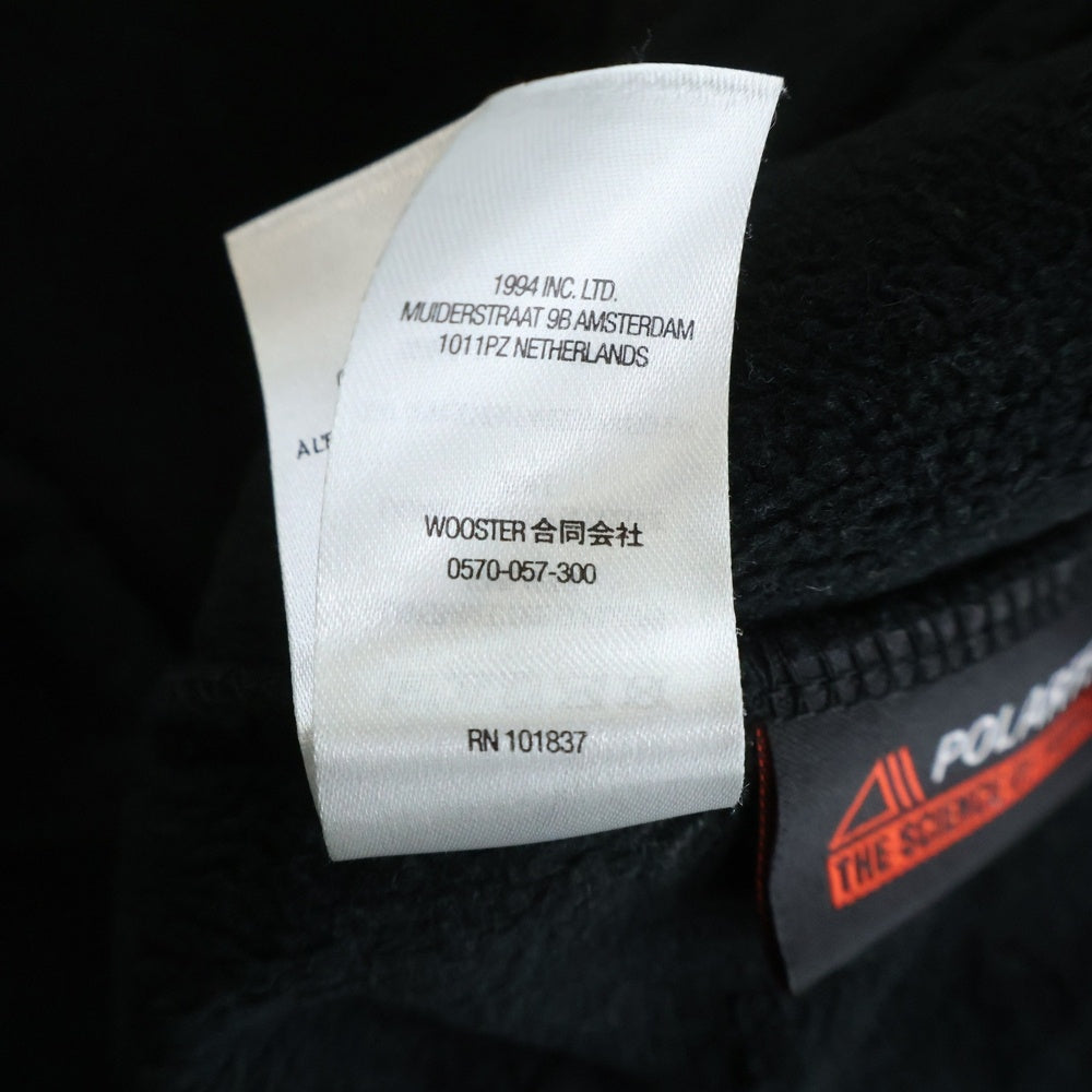 SUPREME(シュプリーム) 22AW Polartec Zip Jacket ポーラーテック ジップアップ フリース ジャケット ブラック