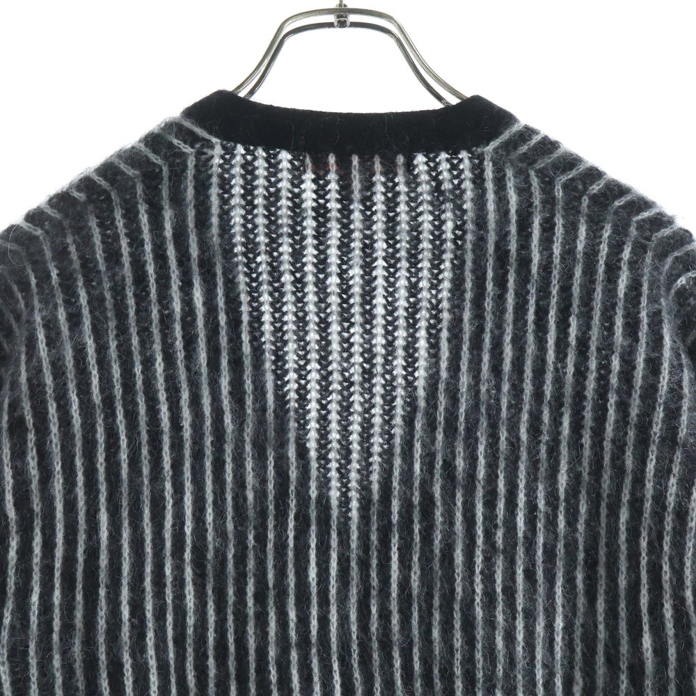 SUPREME(シュプリーム) 25SS 2-Tone Mohair Cardigan ツートン モヘア ニットカーディガン ブラック