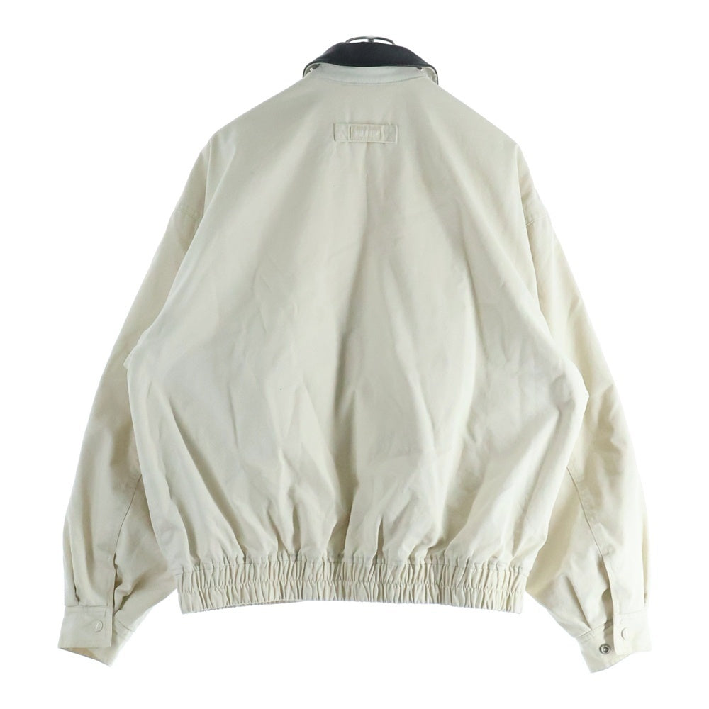 SUPREME(シュプリーム) 24AW Leather Collar Utility Jacket レザーカラー ユーティリティ ジャケット アイボリー