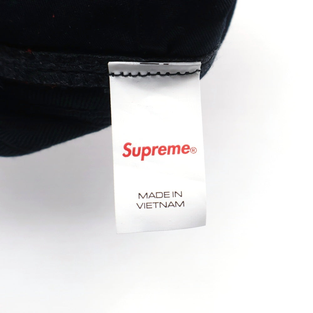 SUPREME(シュプリーム) 25AW NewYork Leather 6-Panel ニューヨーク レザー 6パネル キャップ レッド
