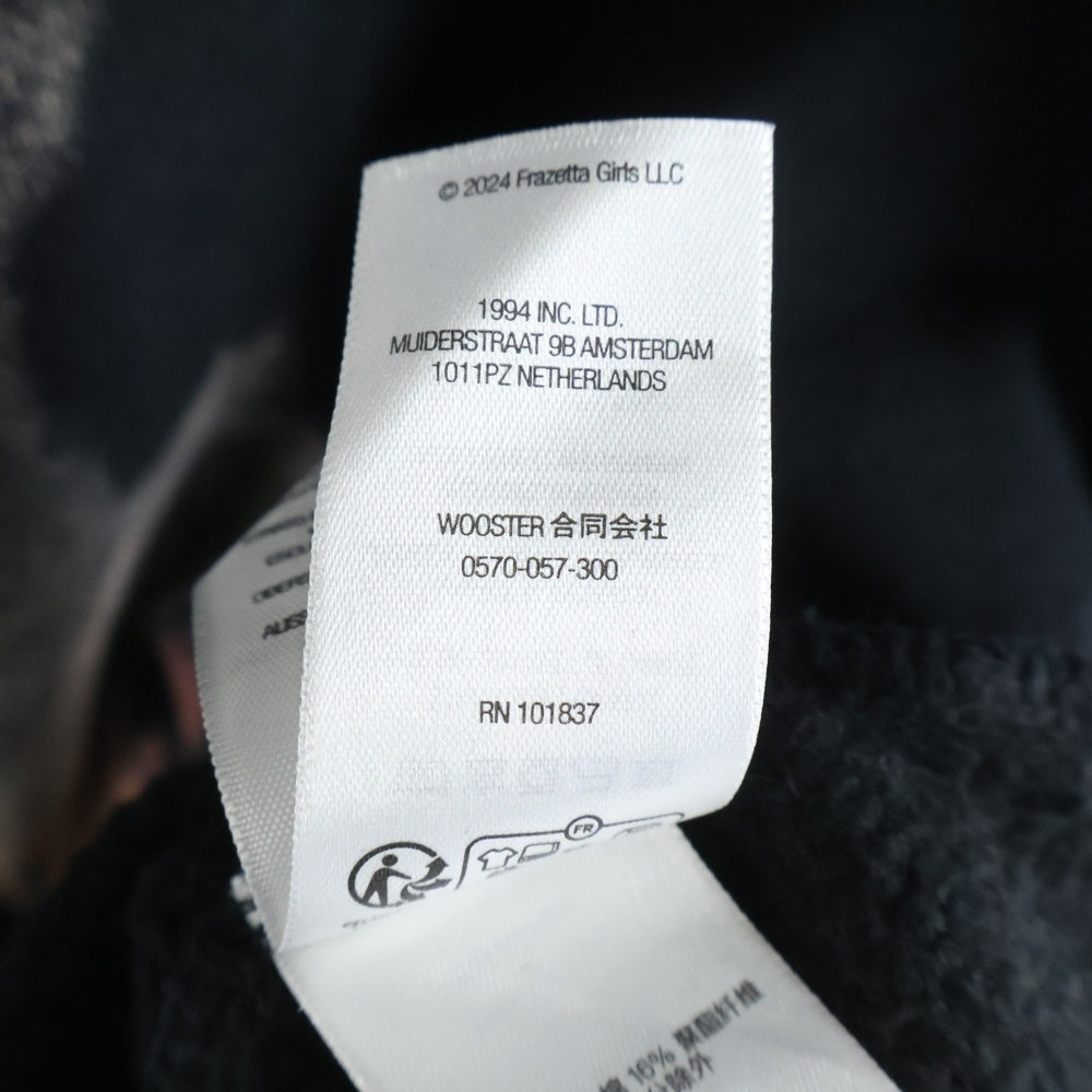 SUPREME(シュプリーム) 24AW Frank Frazetta Zip Up Hooded Sweatshirt フランク フラゼッタ ジップアップ スウェットパーカー ブラック