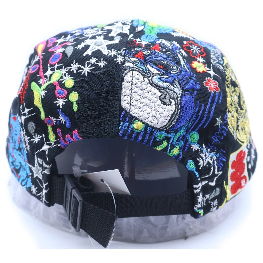 SUPREME(シュプリーム) 25SS AOI Embroidered Camp Cap アオイ エンブロイド キャンプ キャップ 帽子 ブラック/マルチ