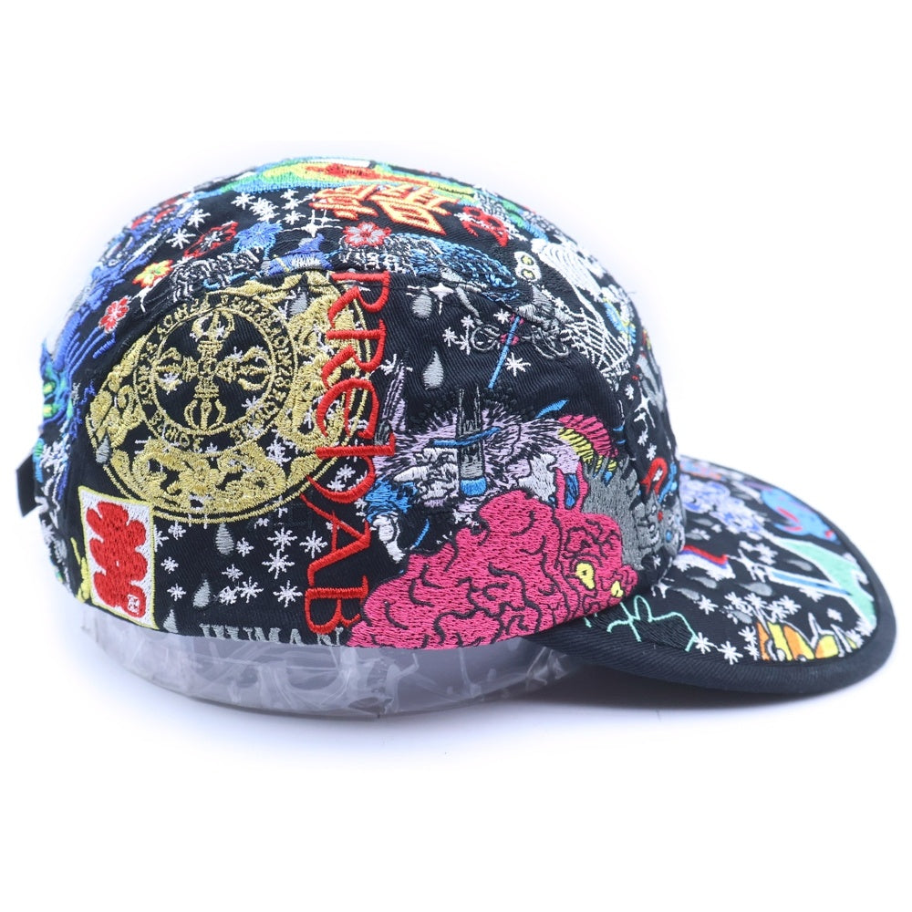 SUPREME(シュプリーム) 25SS AOI Embroidered Camp Cap アオイ エンブロイド キャンプ キャップ 帽子 ブラック/マルチ