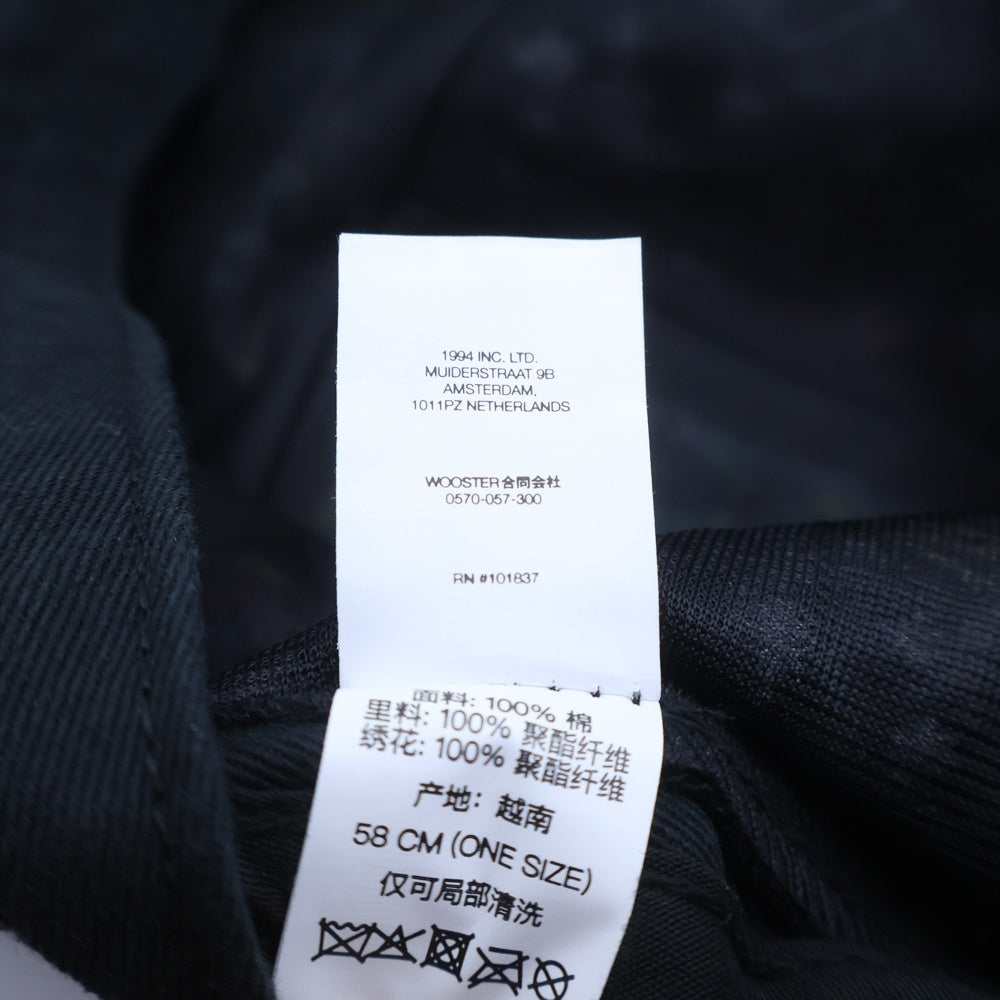 SUPREME(シュプリーム) 25SS AOI Embroidered Camp Cap アオイ エンブロイド キャンプ キャップ 帽子 ブラック/マルチ