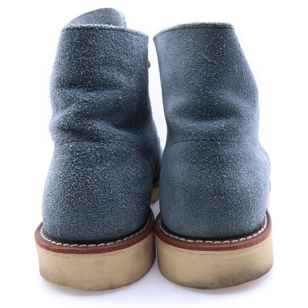 RED WING(レッド ウイング) 8144 6-INCH CLASSIC ROUND クラシックラウンド スウェードレザー ワークブーツ スレートブルー