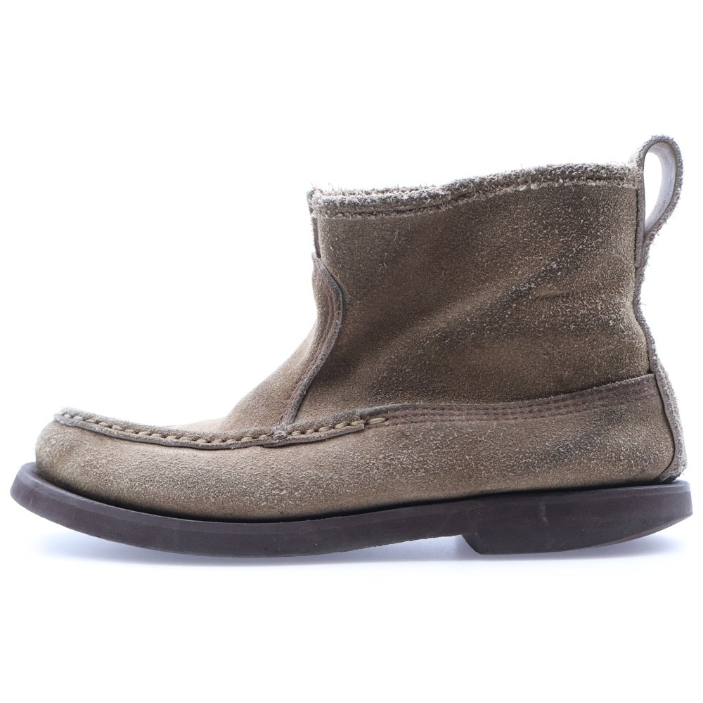 RUSSELL MOCCASIN(ラッセルモカシン) ノックアバウト モックトゥ スウェードレザー ブーツ ベージュ