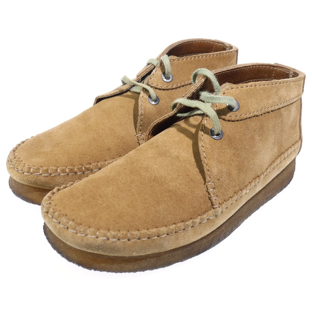 Clarks(クラークス) WEAVER BOOT ウィーバー スウェードレザー ブーツ ベージュ 061013292