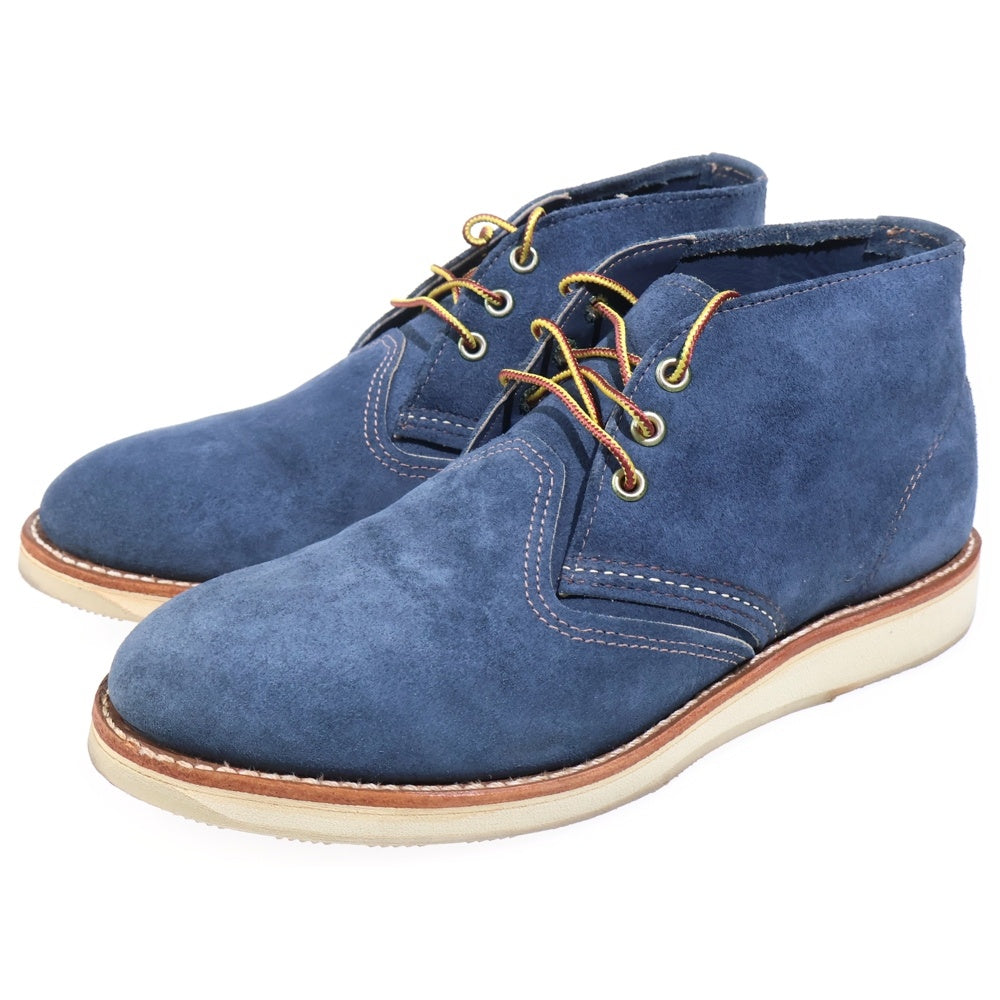 RED WING(レッド ウイング) 3146 CHUKKA BOOTS スウェードレザー チャッカブーツ ブルー