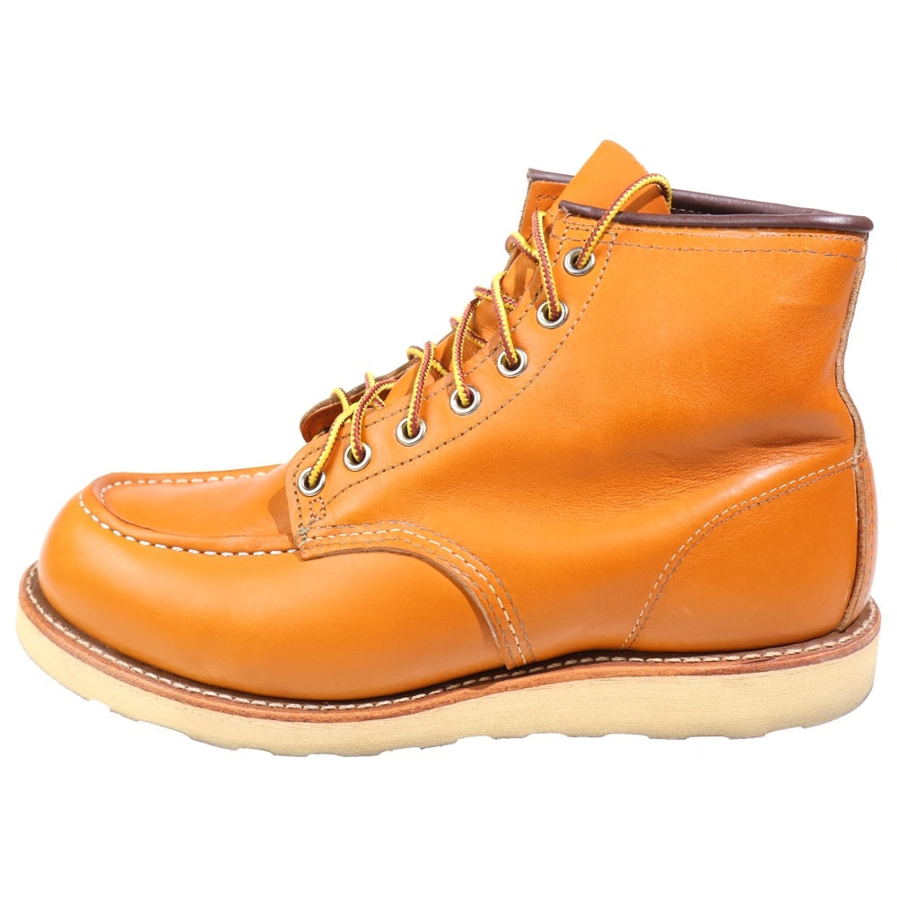 RED WING(レッド ウイング) 9875 犬タグ 復刻 アイリッシュセッター モックトゥ レザー ワークブーツ ブラウン