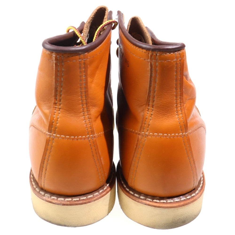 RED WING(レッド ウイング) 9875 犬タグ 復刻 アイリッシュセッター モックトゥ レザー ワークブーツ ブラウン