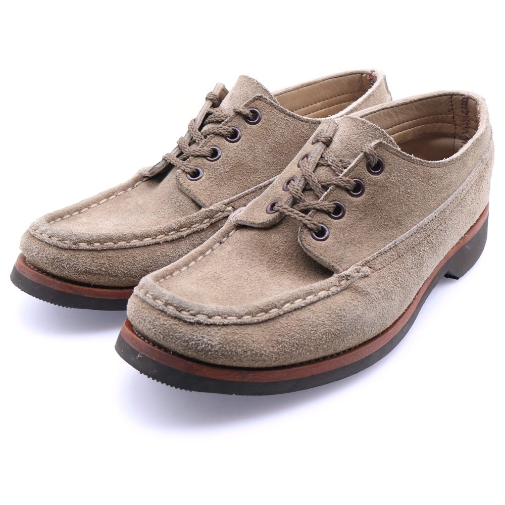 RUSSELL MOCCASIN(ラッセルモカシン) モックトゥ スウェードレザー チャッカブーツ ワークブーツ ベージュ