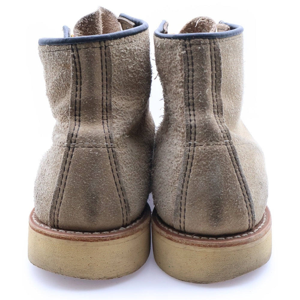 RED WING(レッド ウイング) IRISH SETTER アイリッシュセッター モックトゥ レザー ワークブーツ ベージュ
