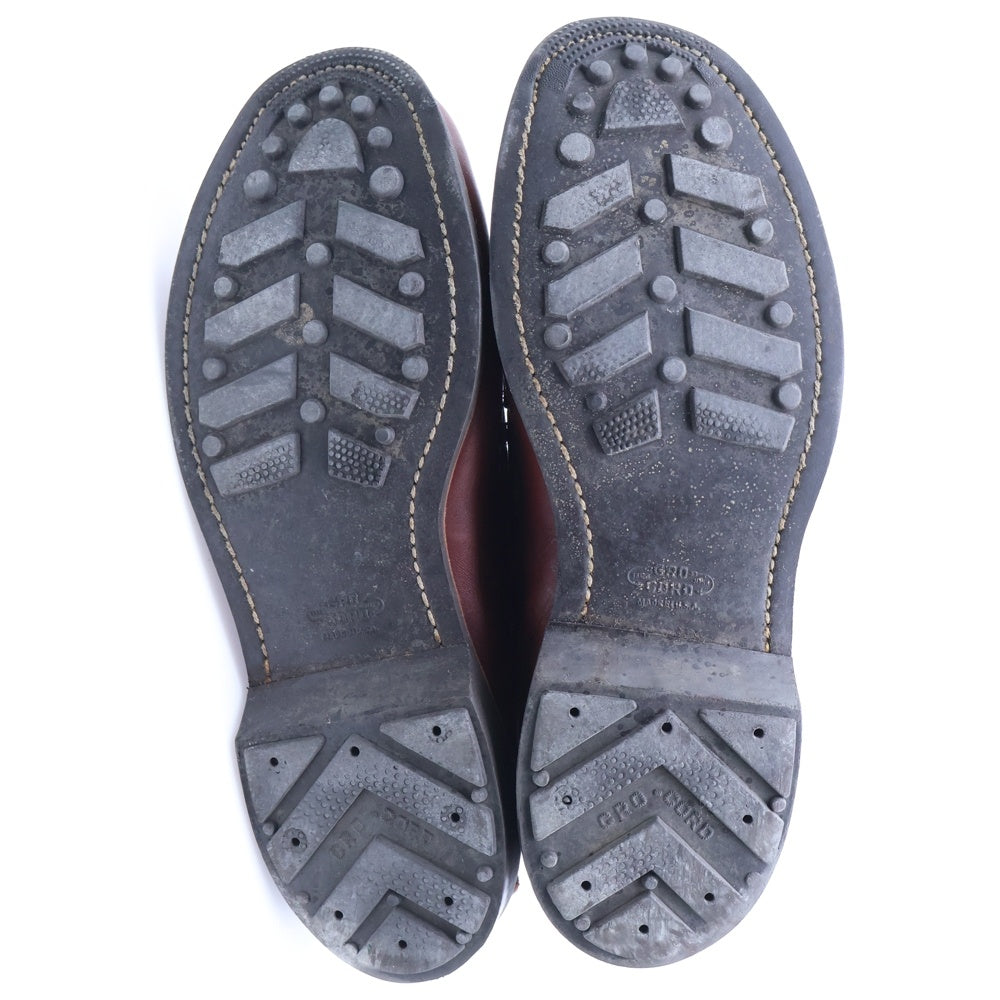 RUSSELL MOCCASIN(ラッセルモカシン) モックトゥ レザー ストラップ ブーツ ブラウン