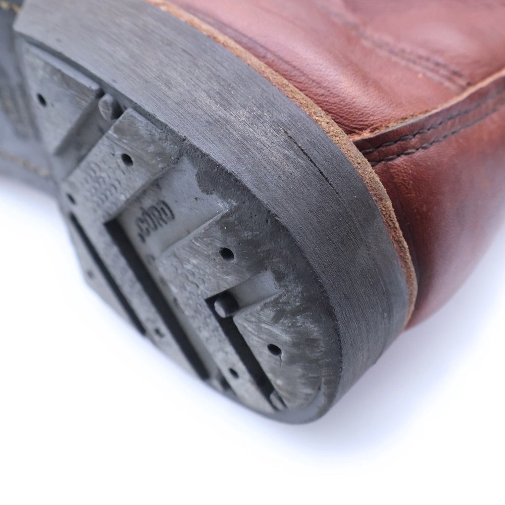 RUSSELL MOCCASIN(ラッセルモカシン) モックトゥ レザー ストラップ ブーツ ブラウン
