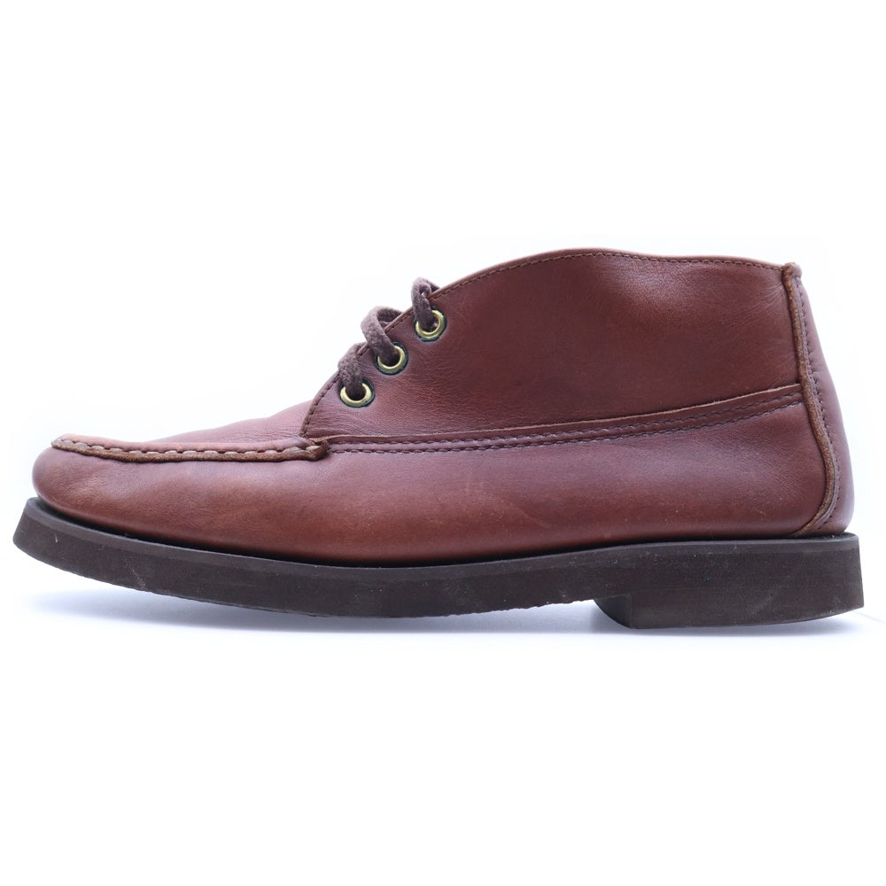 RUSSELL MOCCASIN(ラッセルモカシン) スポーティングクレイ レザー チャッカブーツ ワークブーツ ブラウン
