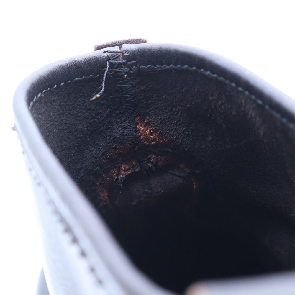 RUSSELL MOCCASIN(ラッセルモカシン) ノックアバウト モックトゥ レザー ブーツ ブラック
