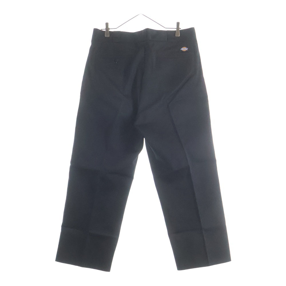 WIND AND SEA(ウィンダンシー) 20SS ×DICKIES 2TUCK TROUSERS ディッキーズ 2タック トラウザー ワークパンツ ブラック WDS-20S2-PT-03