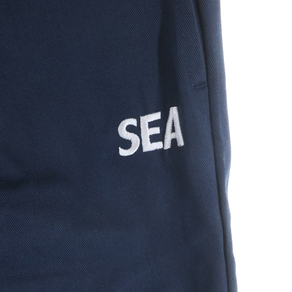 WIND AND SEA(ウィンダンシー) 20SS ×DICKIES 2TUCK TROUSERS ディッキーズ 2タック トラウザー ワークパンツ ネイビー WDS-20S2-PT-03