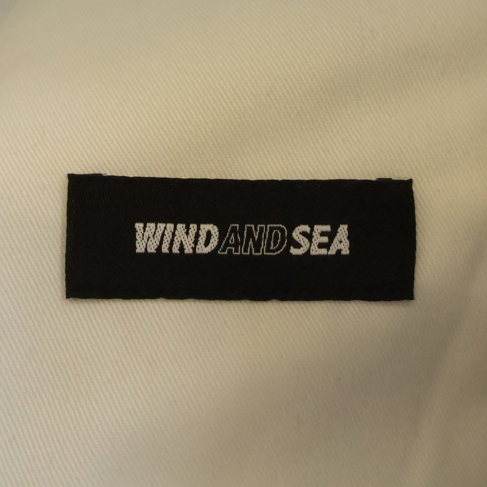 WIND AND SEA(ウィンダンシー) 20SS ×DICKIES 2TUCK TROUSERS ディッキーズ 2タック トラウザー ワークパンツ ネイビー WDS-20S2-PT-03