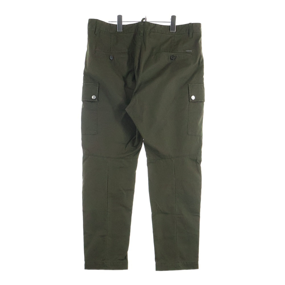 DSQUARED2(ディースクエアード) 20SS Chino Cargo Fit Cotton Pants チノ カーゴ フィット コットン パンツ カーキ S74KB0385