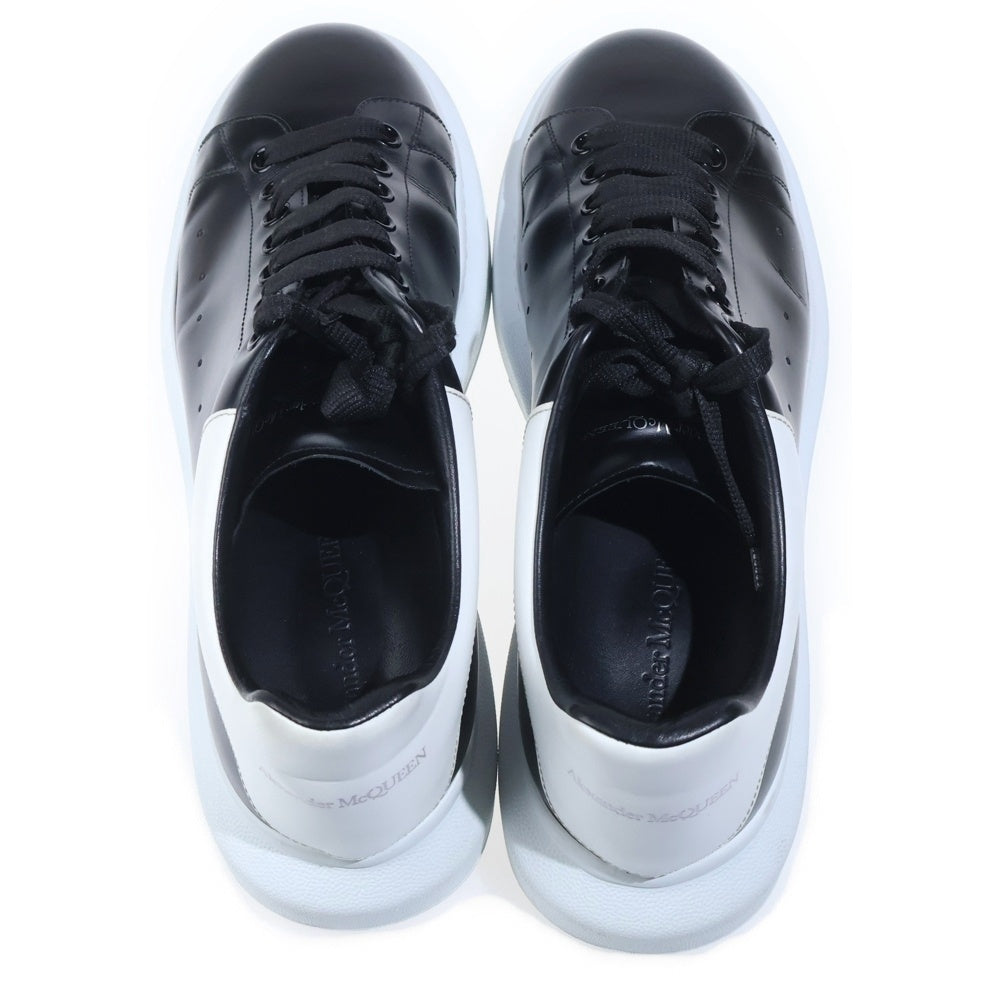 Alexander McQueen(アレキサンダーマックイーン) OVERSIZED SNEAKER オーバーサイズド プラットフォーム レザー ローカットスニーカー ホワイト 553680