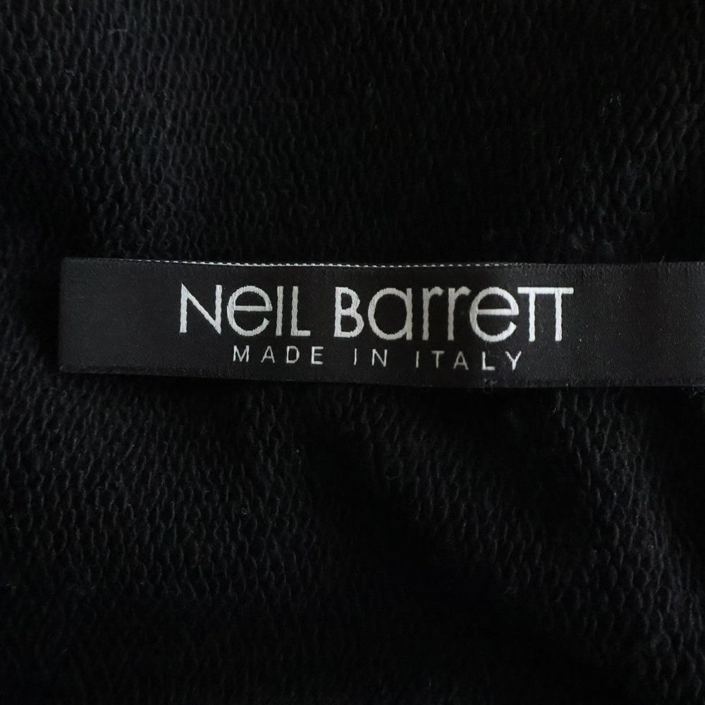 Neil Barrett(ニール バレット) ×JODY PAULSEN ART COLLAGE PRINT HOODIE ジョディポールセン アートコラージュプリント プルオーバーパーカー スウェットフーディ ブラック BJS648S N511P