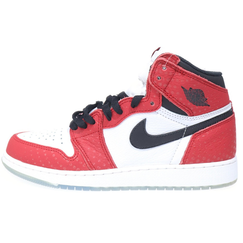 NIKE(ナイキ) AIR JORDAN 1 RETRO HIGH OG GS ORIGIN STORY エアジョーダン 1 レトロ オリジン ストーリー ハイカットスニーカー US7Y/25cm 575441-602 レディース