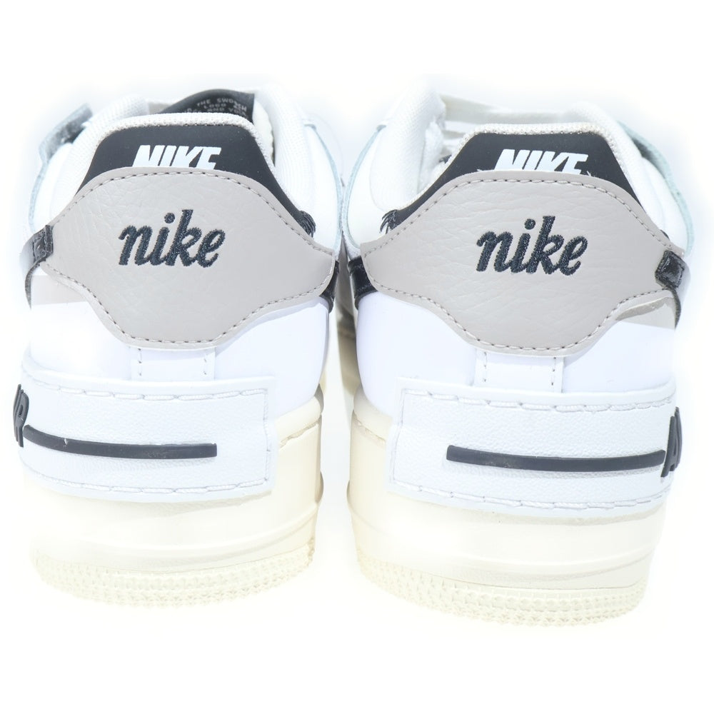 NIKE(ナイキ) WMNS AIR FORCE 1 SHADOW ウィメンズ エアフォース 1 シャドウ ローカットスニーカー ホワイト US7.5/24.5cm DZ1847-110 レディース