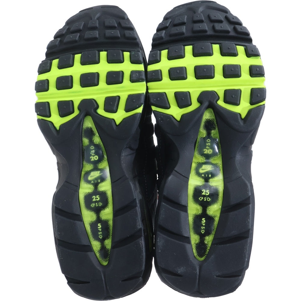 NIKE(ナイキ) AIR MAX 95 OG エアマックス イエローグラデ ローカットスニーカー グレー/イエロー US6.5/24.5cm CT1689-001 レディース