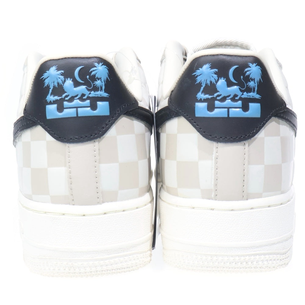NIKE(ナイキ) ×LEBRON JAMES AIR FORCE 1 07 QS レブロンジェームス エアフォース 1 ローカットスニーカー グレー US6.5/24.5cm DC8877-200 レディース