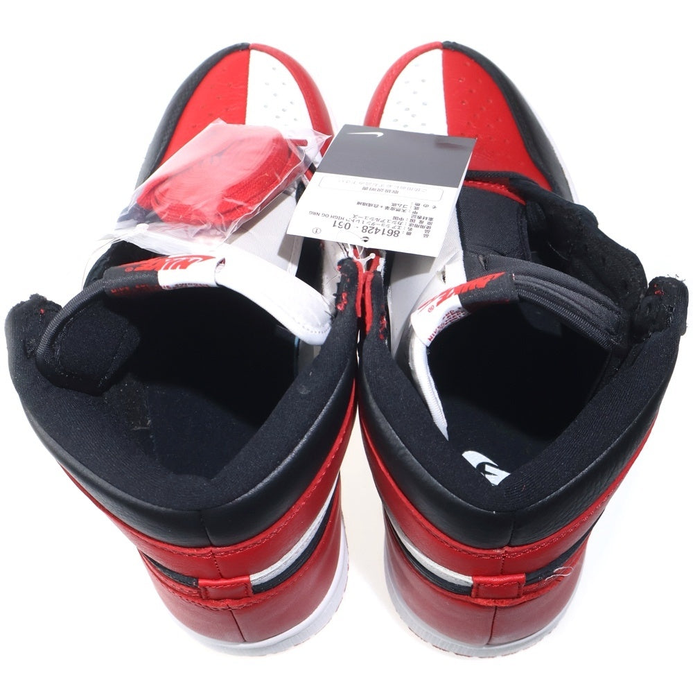 NIKE(ナイキ) AIR JORDAN 1 RETRO HIGH OG NRG HOMAGE TO HOME エアジョーダン 1 レトロ オマージュ トゥー ホーム ハイカットスニーカー US7/25cm 861428-061 レディース