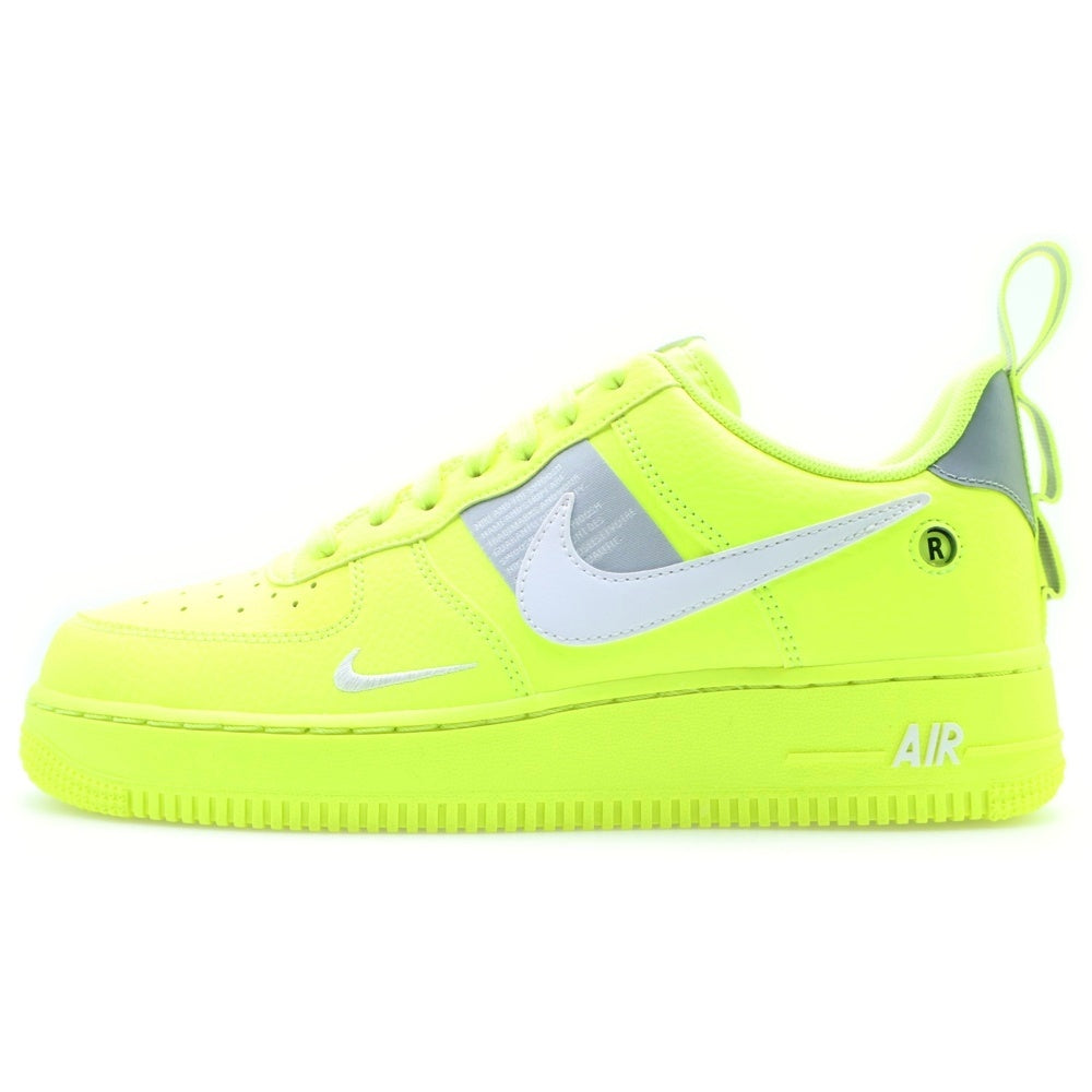 NIKE(ナイキ) AIR FORCE 1 07 LV8 UTILITY エアフォース 1 ユーティリティ ローカットスニーカー ネオンイエロー US6.5/24.5cm AJ7747-700 レディース