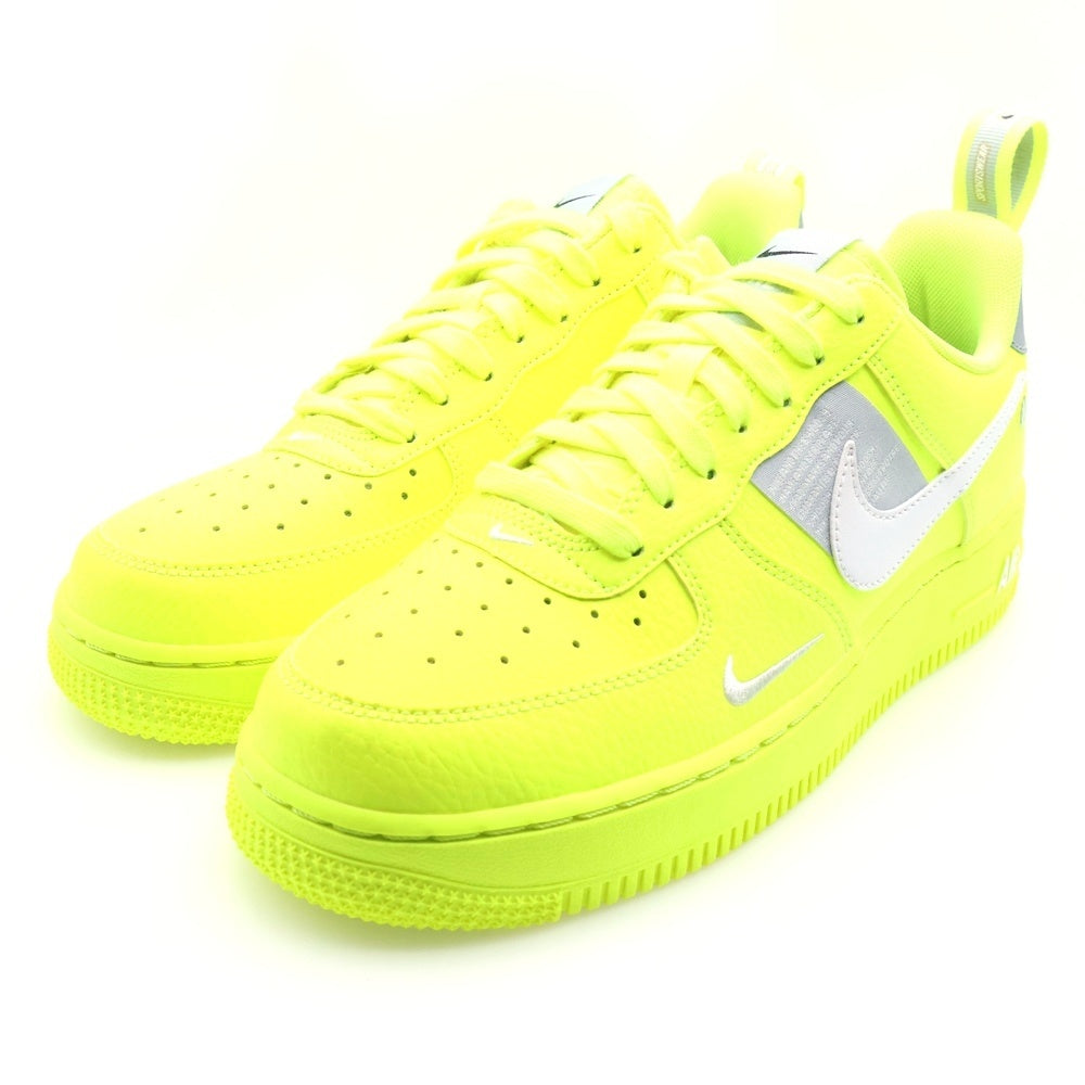 NIKE(ナイキ) AIR FORCE 1 07 LV8 UTILITY エアフォース 1 ユーティリティ ローカットスニーカー ネオンイエロー US6.5/24.5cm AJ7747-700 レディース