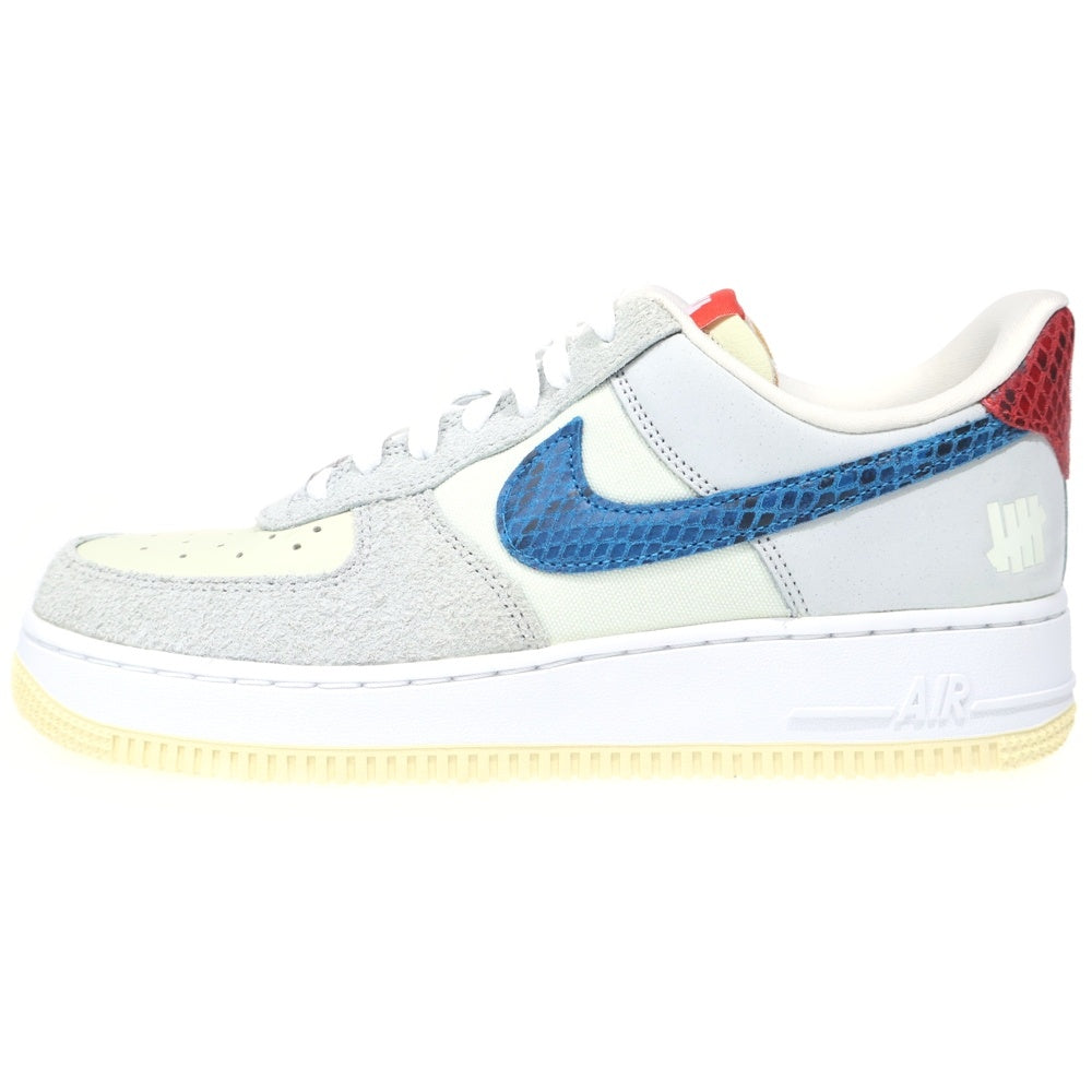 NIKE(ナイキ) ×UNDEFEATED AIR FORCE 1 LOW SP アンディフィーテッド エアフォース 1 ローカットスニーカー グレー US6.5/24.5cm DM8461-001 レディース