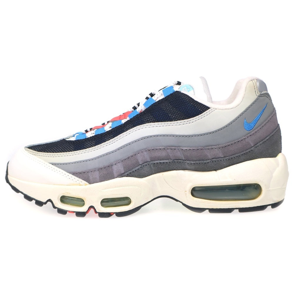 NIKE(ナイキ) AIR MAX 95 GREEDY エアマックス 95 グリーディ ローカットスニーカー グレー/ホワイト US6.5/24.5cm CJ0589-001 レディース