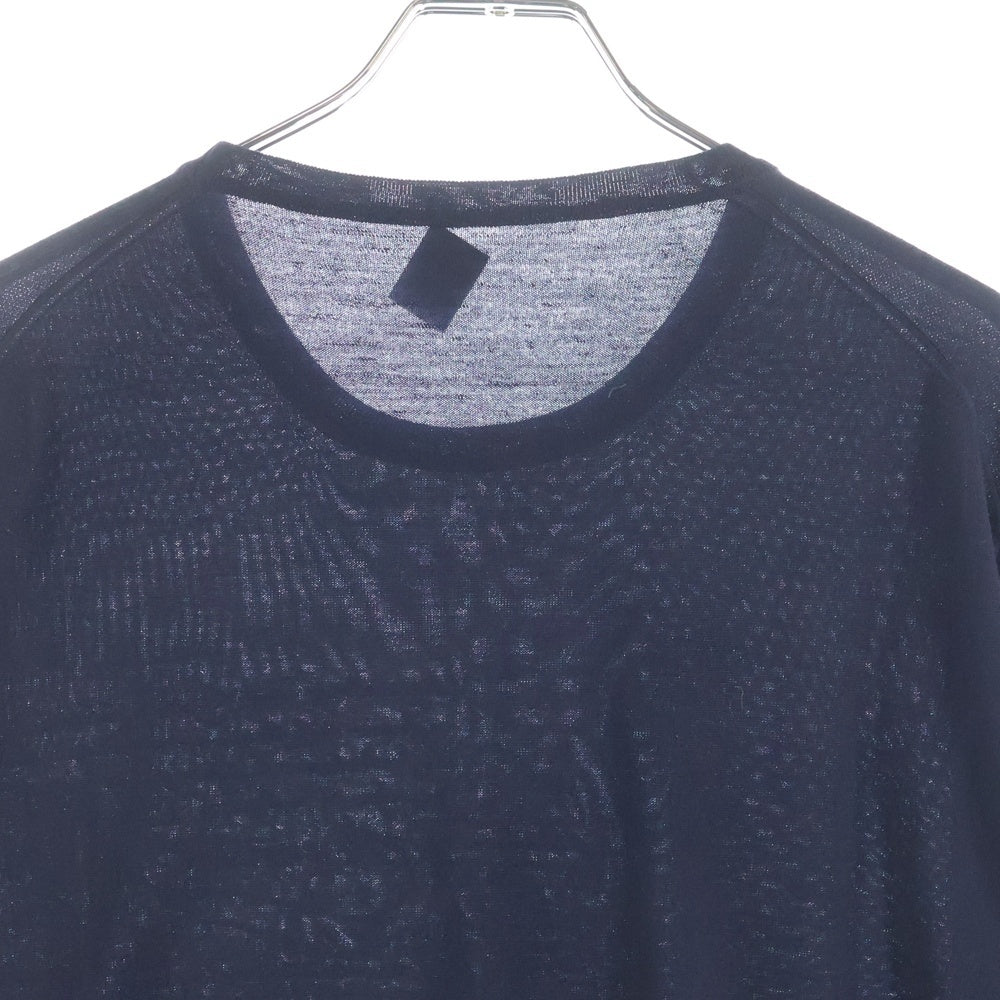 Berluti(ベルルッティ) カリグラフィ ラムウール ニット セーター ネイビー R15KRL115YAD