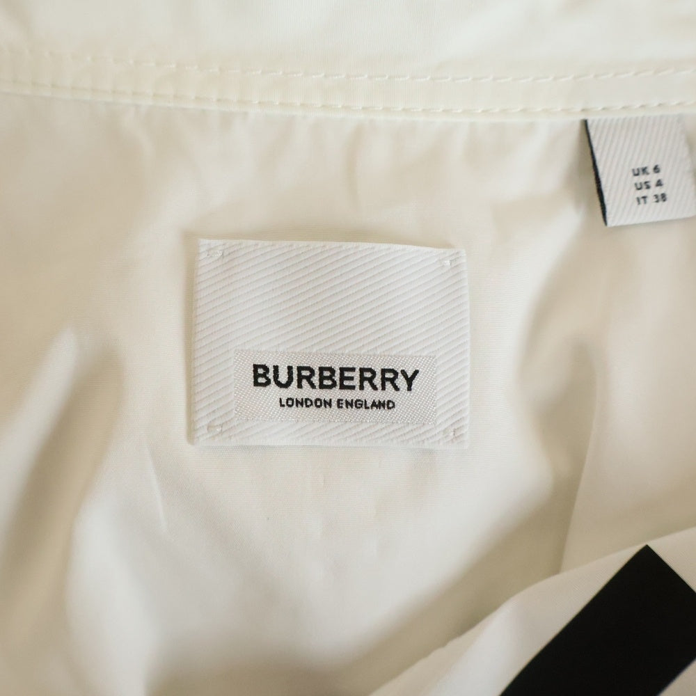 BURBERRY(バーバリー) ホースフェーリープリント 半袖シャツ ホワイト 8014220