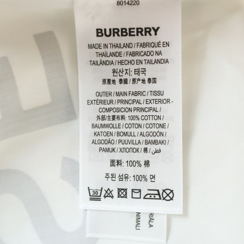 BURBERRY(バーバリー) ホースフェーリープリント 半袖シャツ ホワイト 8014220