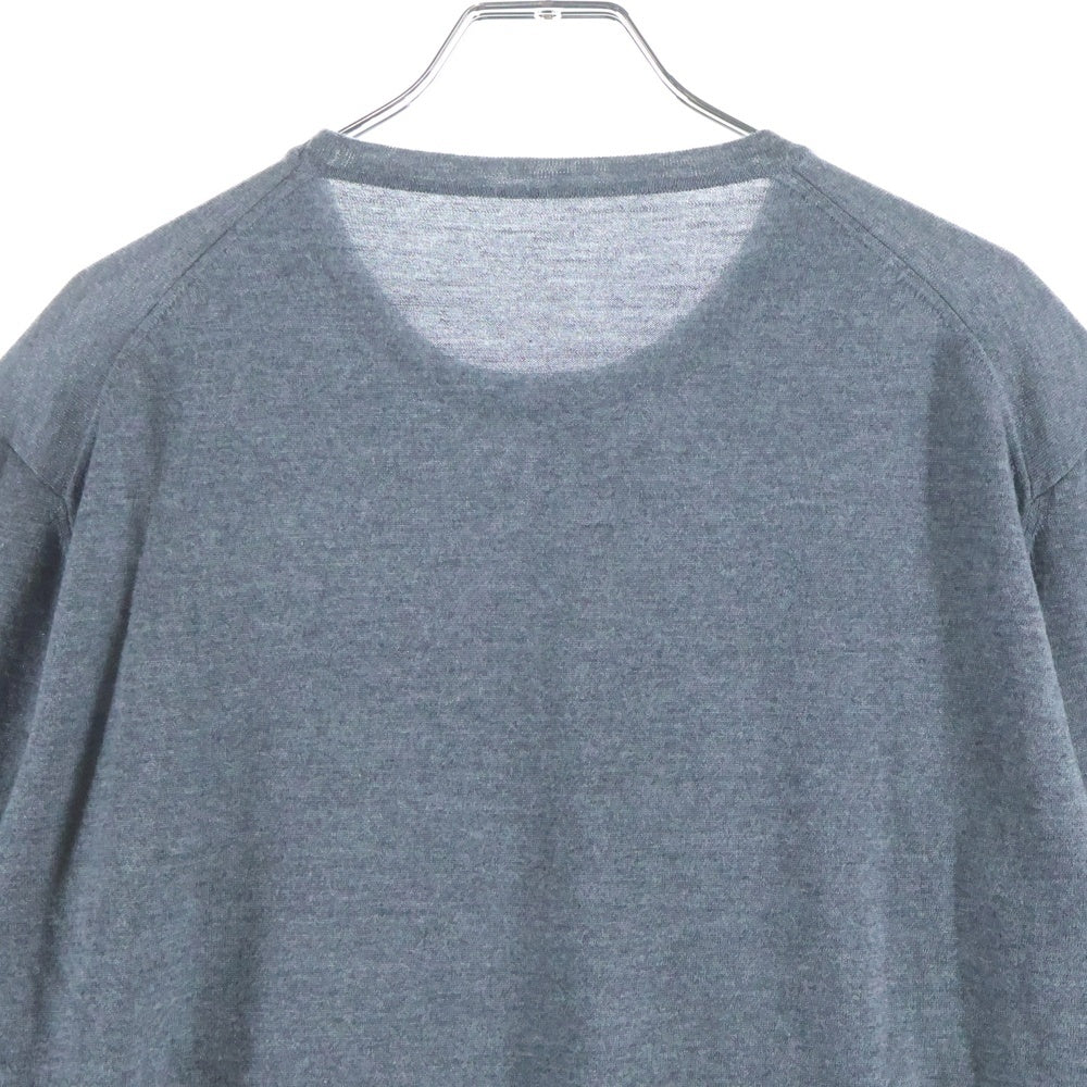Berluti(ベルルッティ) カリグラフィ ラムウール ニット セーター グレー R15KRL115YAD