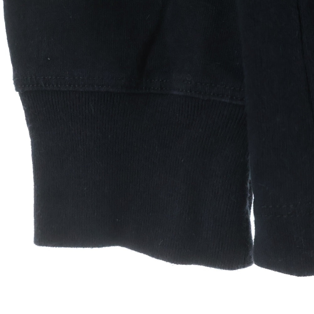 OFF-WHITE(オフホワイト) 20SS TAPE ARROWS L/S TEE テープ アロー ロゴプリント クルーネック 長袖Tシャツ カットソー ブラック OMAB001R20185002