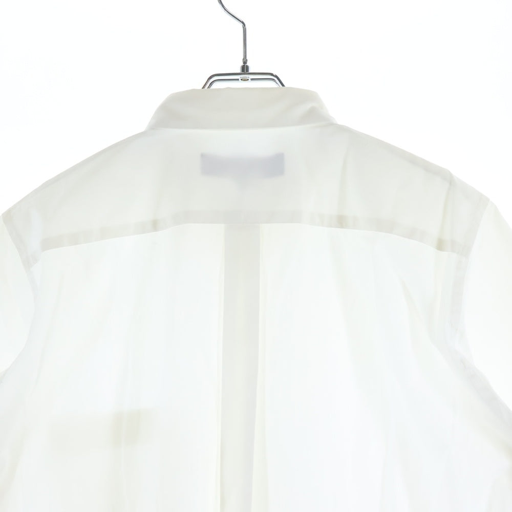 BLACK COMME des GARCONS(ブラックコムデギャルソン) コットン 半袖シャツ ホワイト 1A-B024 AD2017