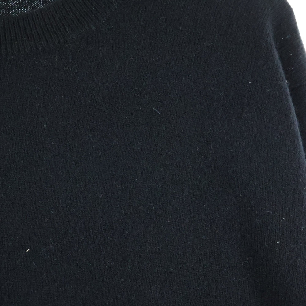 STELLA McCARTNEY(ステラマッカートニー) S刺繍 ウール ニット セーター ブラック 552342S7157-1