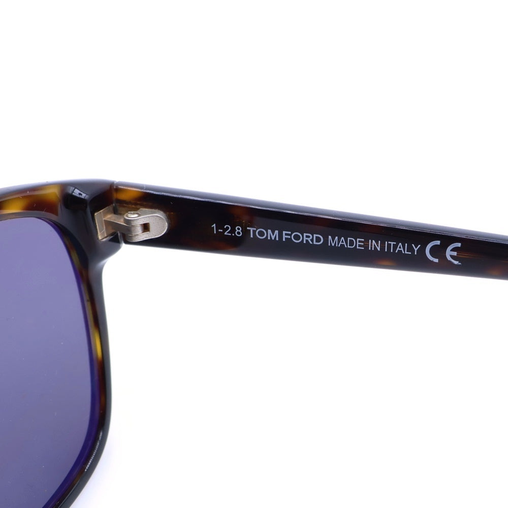 TOM FORD(トムフォード) GIULIO スクエアシェイプ カラーレンズ サングラス アイウェア メガネ 眼鏡 ブラウン TF698-F 52D