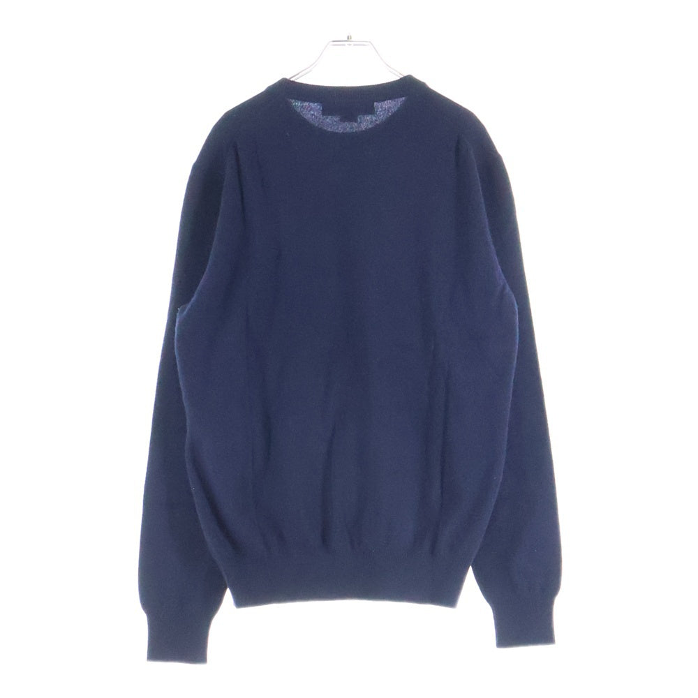 STELLA McCARTNEY(ステラマッカートニー) S刺繍 ウール ニット セーター ネイビー 552342S7157-1