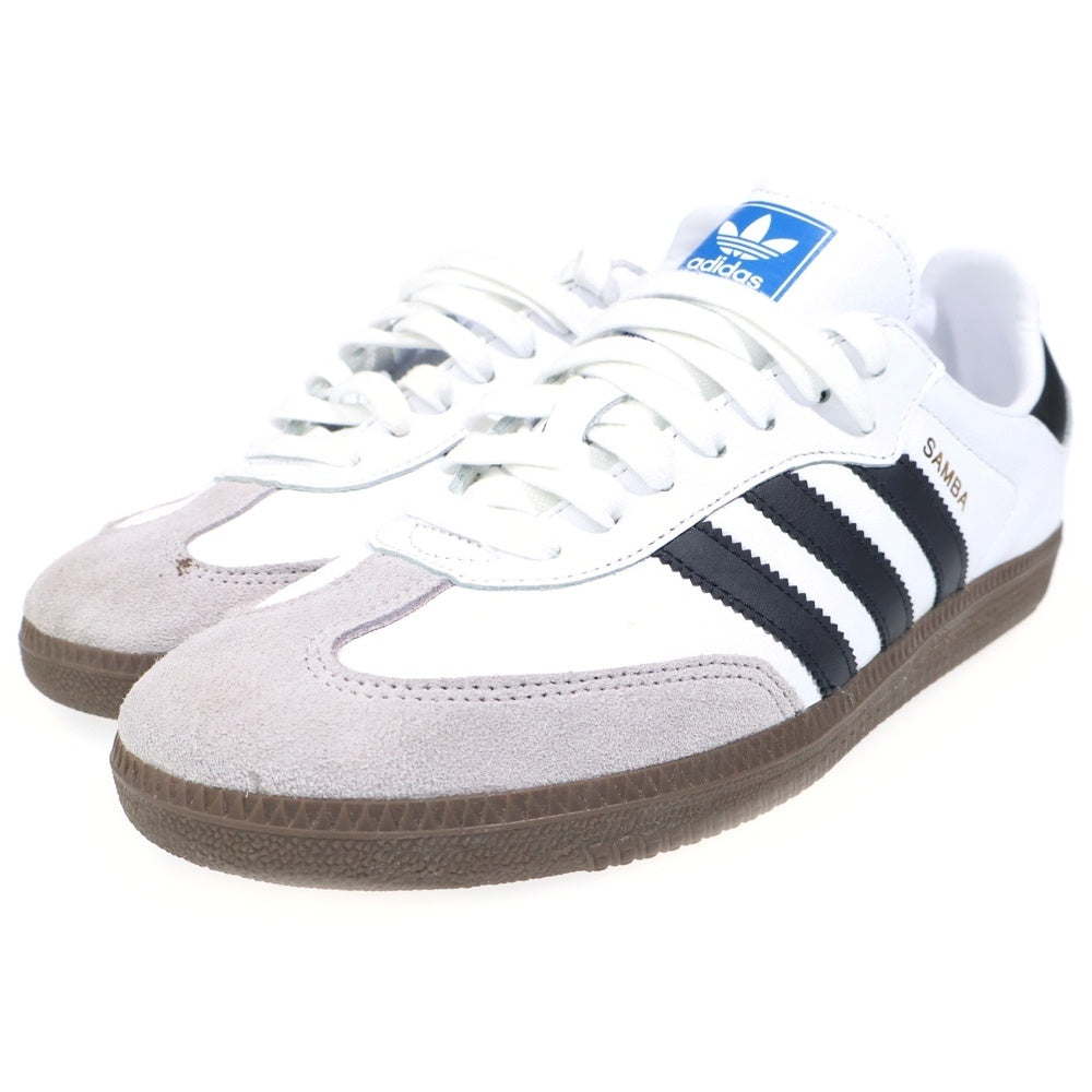 adidas(アディダス) Samba OG サンバ レザー ローカットスニーカー ホワイト US9.5/27.5cm B75806