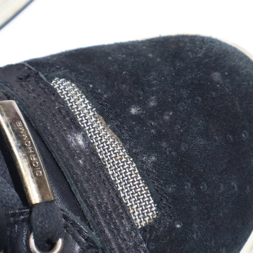 Dior HOMME(ディオールオム) レースアップ スウェードレザー ハイカットスニーカー ブラック