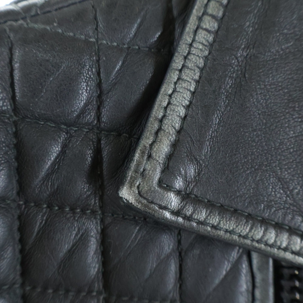 ALLSAINTS(オールセインツ) レザー ダブルライダースジャケット ブラック ML019A