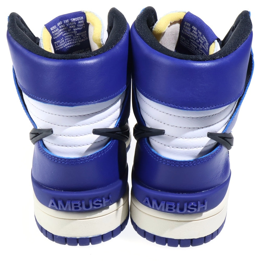 NIKE(ナイキ) ×AMBUSH DUNK HIGH DEEP ROYAL アンブッシュ ダンク ディープロイヤル ハイカットスニーカー ブルー/ホワイト US8/26cm CU7544-400